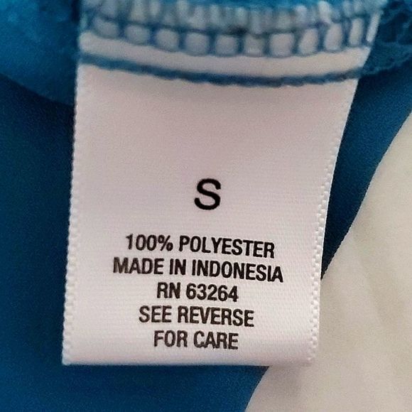 Roz & Ali Boho Chic Teal Tiered Bell Sleeves Modest Chic Flowy Top - Picture 10 of 10